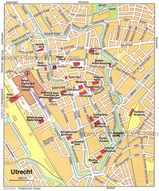 Карта Утрехта